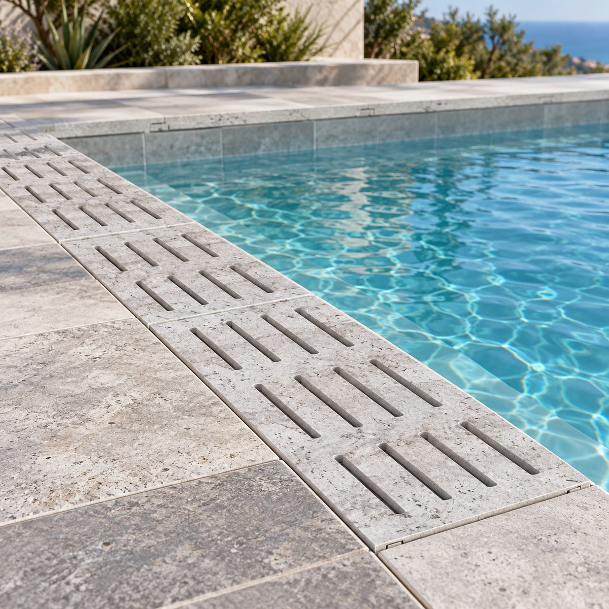 Serapool Porselen Monoblok Izgara ST3066GM 30x66 cm