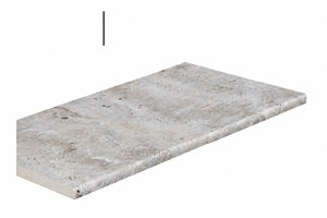 Serapool Silver Traverten Infinity Karo Çift Bitiş 33x66x1,80 cm