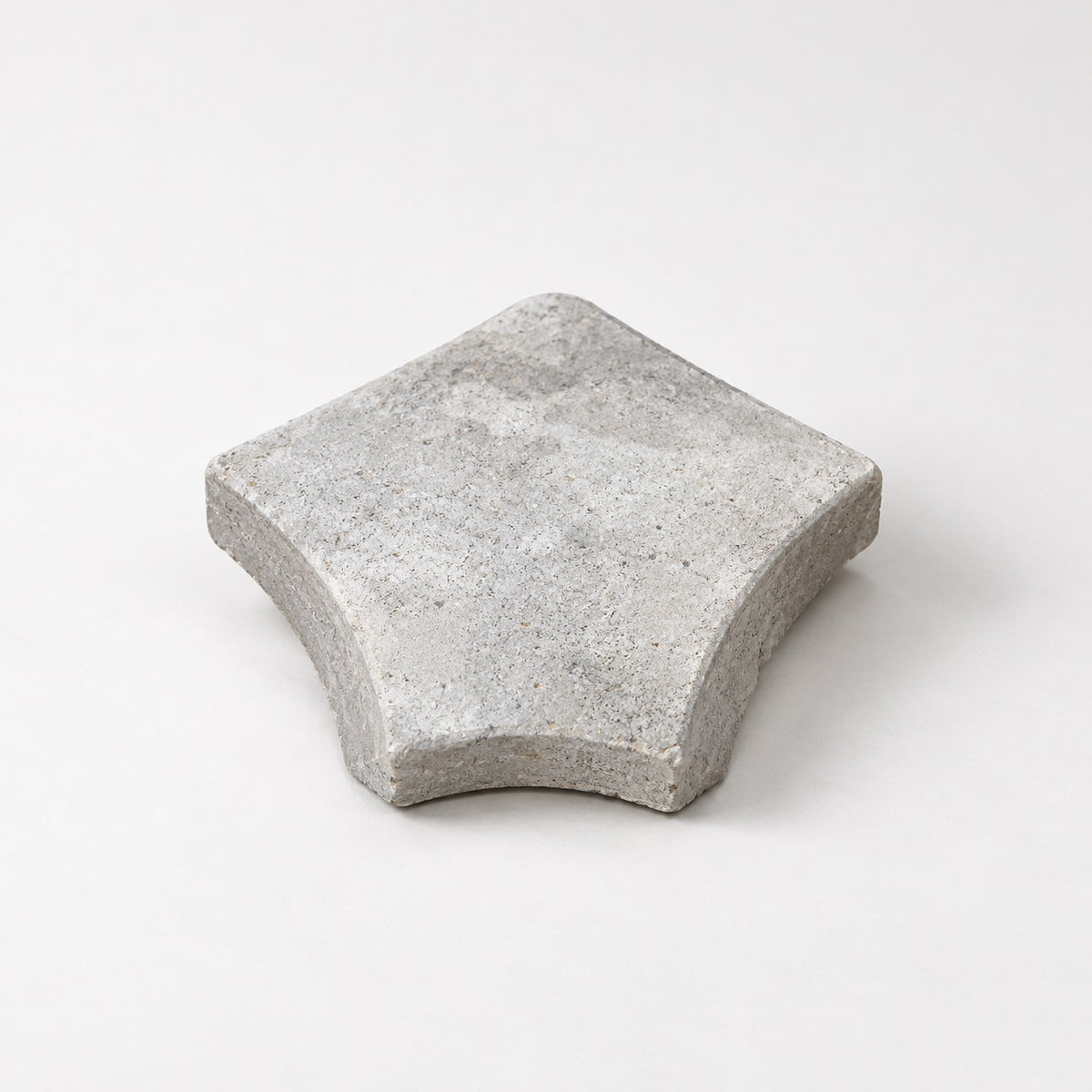Serapool Silver Traverten Dışbükey Köşe Parçası (DBA) 4x4 cm