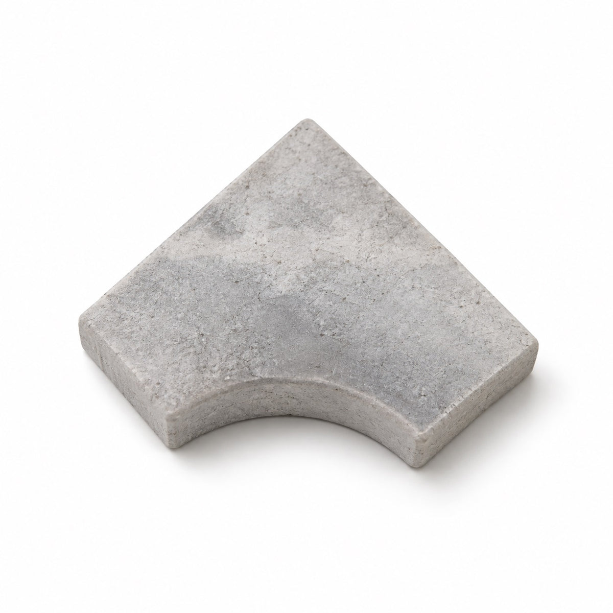 Serapool Silver Traverten İçbükey Köşe Parçası (IBA) 4x4 cm