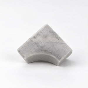 Serapool Silver Traverten İçbükey Köşe Parçası (IBA) 4x4 cm