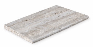 Serapool Silver Traverten Merdiven Kaymazı Sol Bitiş 33x66x1,80 cm