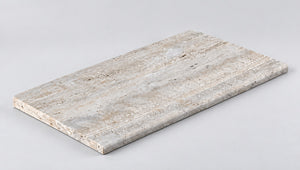 Serapool Silver Traverten Merdiven Kaymazı Sol Bitiş 33x66x1,80 cm