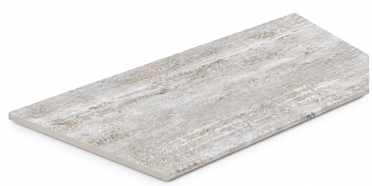 Serapool Silver Traverten Merdiven Kaymazı 33x66x1,80 cm
