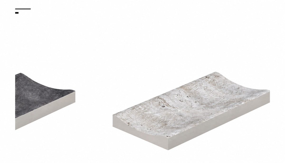 Serapool Porselen Yağmur Kanalları STRC 12,5x25 cm