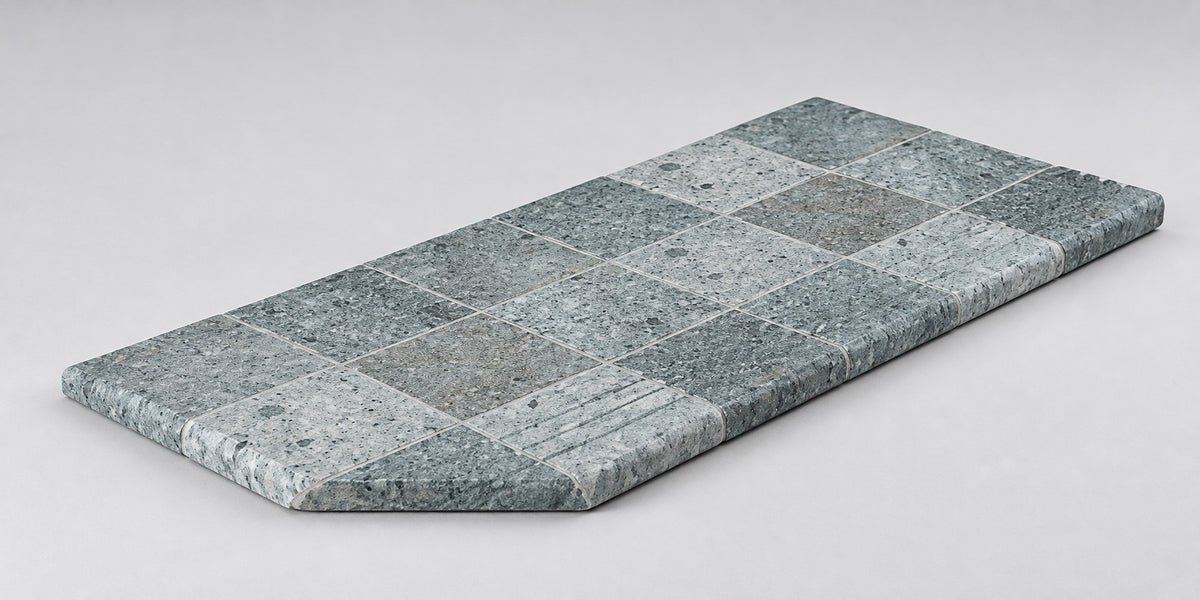 Serapool Sukabumi Merdiven Kaymazı Sol Bitiş 33x66x0,76 cm