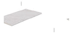 Serapool Snow White Infinity Karo Tek Bitiş 33x66x1,80 cm