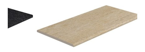 Serapool Relax Porselen Çizgi Taşma Tutamak TB33HPC-HB 33x66x1,80 cm Yarım Pahlı Kenar