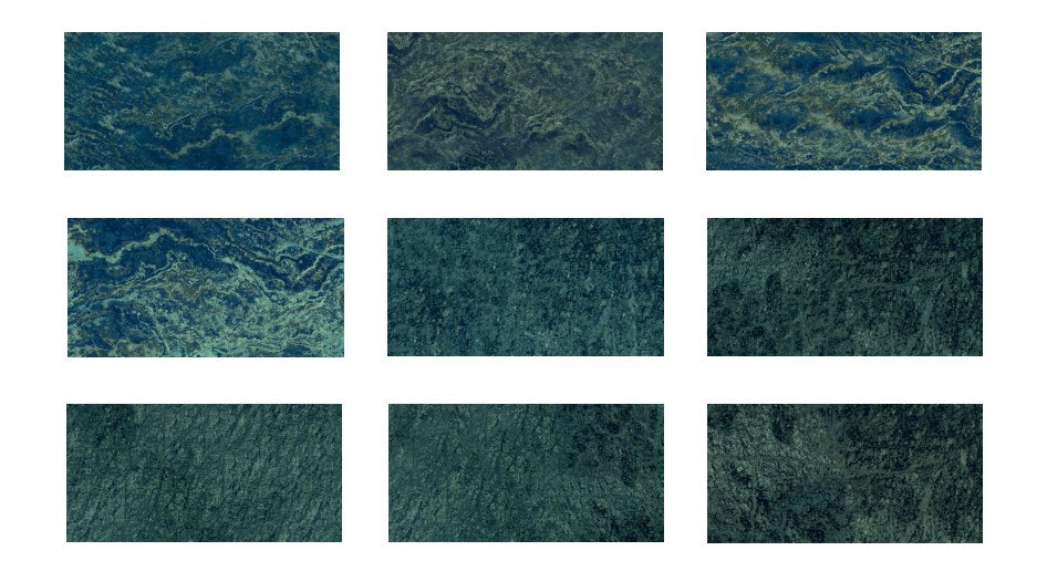Serapool Verde Guatemala Porselen Havuz Karosu 5x5 cm (Fileli)