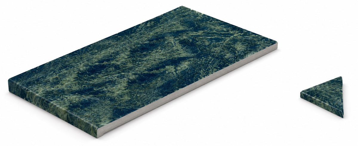 Serapool Verde Guatemala Merdiven Kaymazı Sağ Bitiş 33x66x1,80 cm