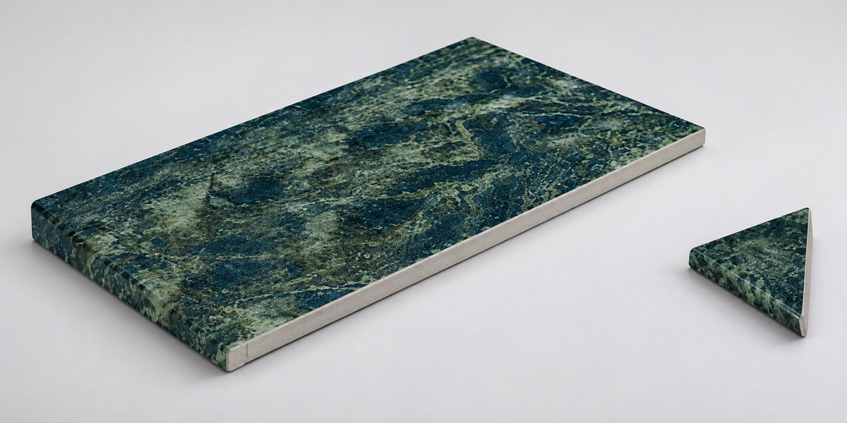 Serapool Verde Guatemala Merdiven Kaymazı Sağ Bitiş 33x66x1,80 cm