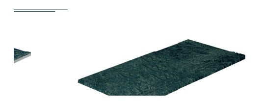 Serapool Verde Guatemala Merdiven Kaymazı Sol Bitiş 33x66x0,76 cm